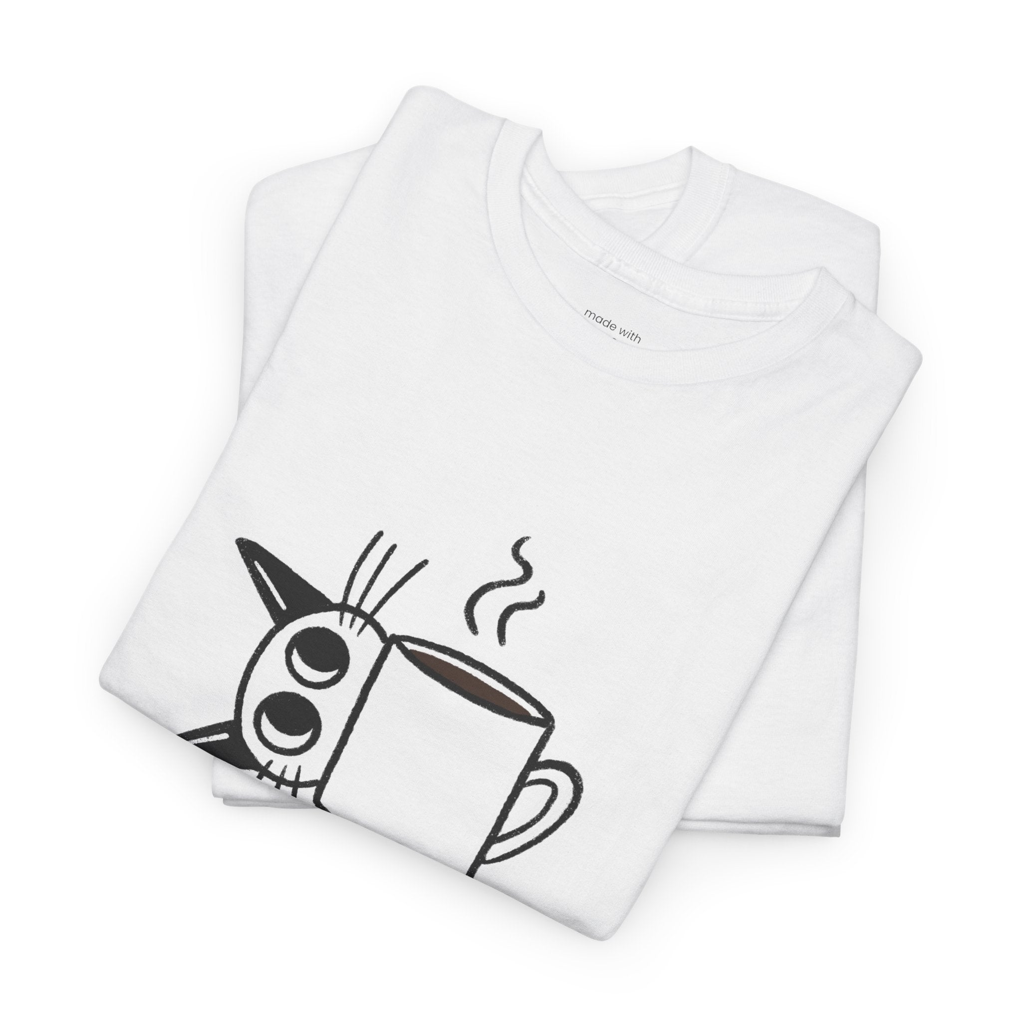Powered by Caffeine and Purrs T-Shirt