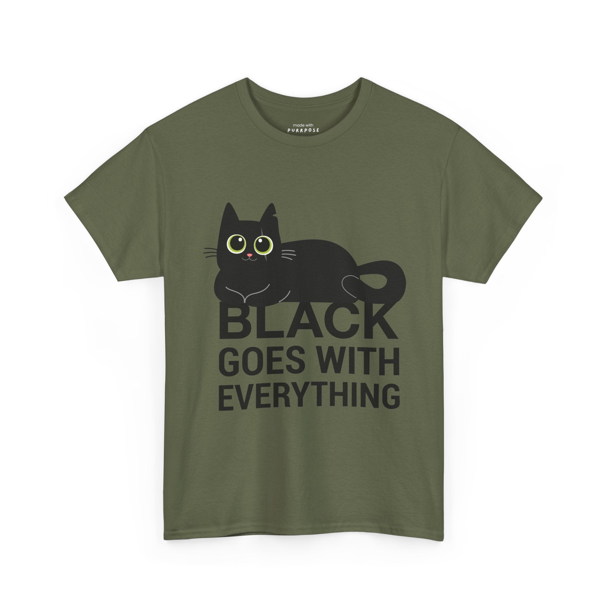 Black Goes With Everything Boo Tee