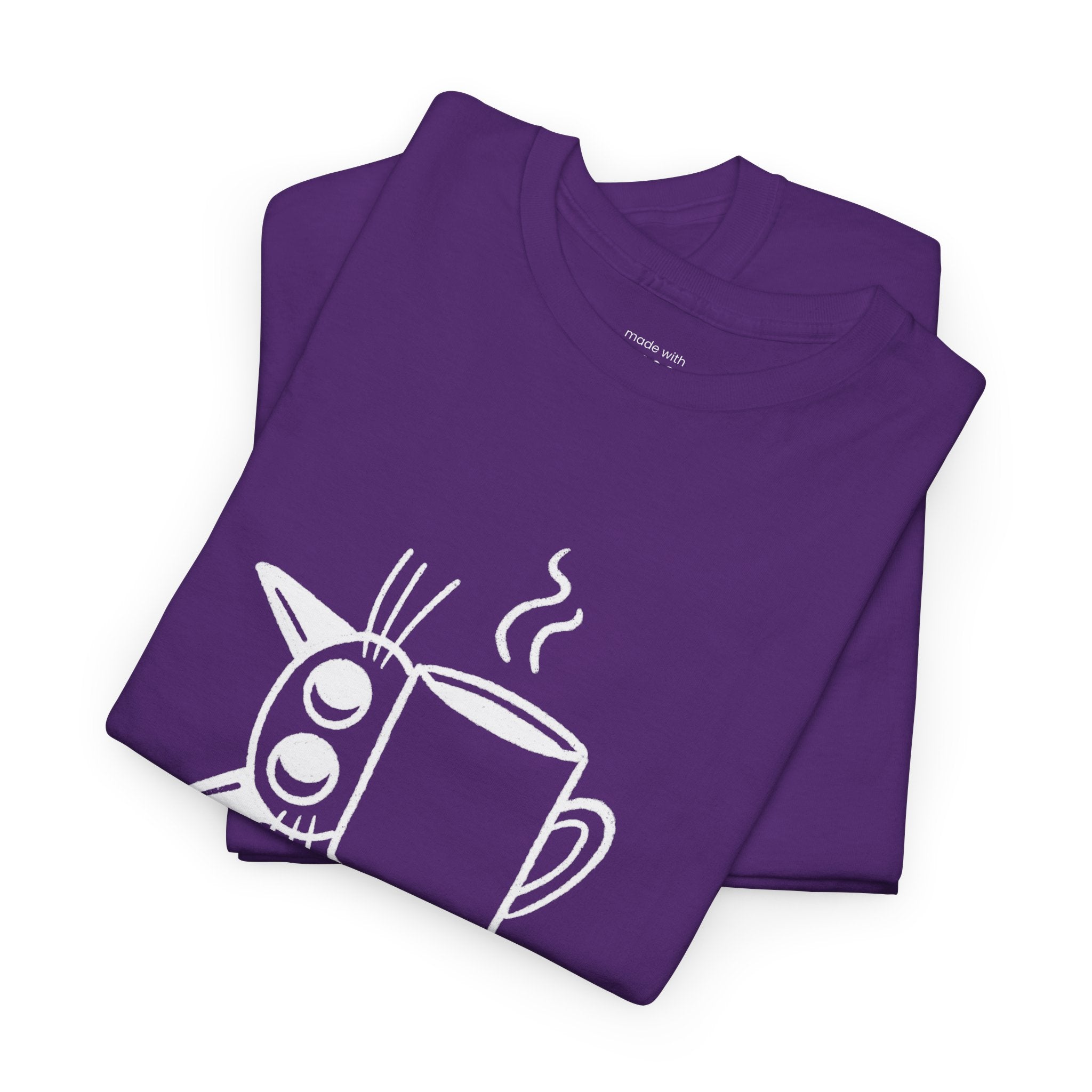 Powered by Caffeine and Purrs T-Shirt
