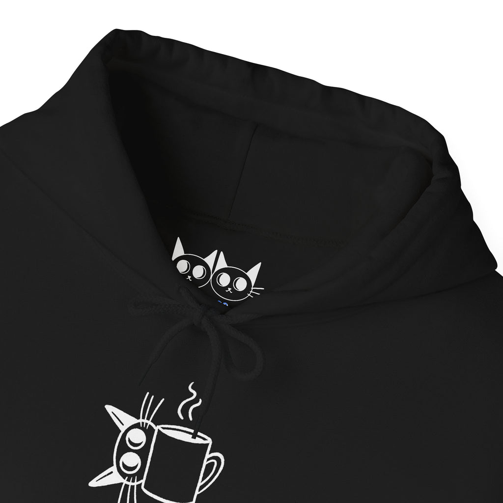Powered by Caffeine and Purrs Hoodie