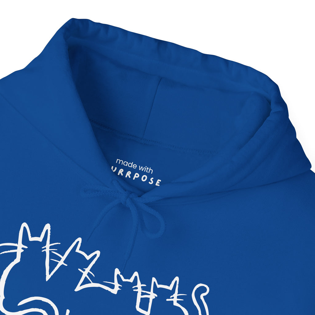 Busy Saving all the Cats Hoodie