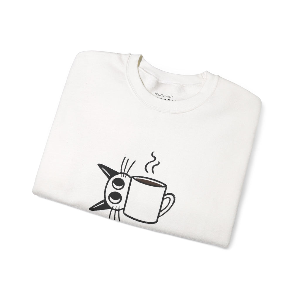 Powered by Caffeine and Purrs Sweatshirt