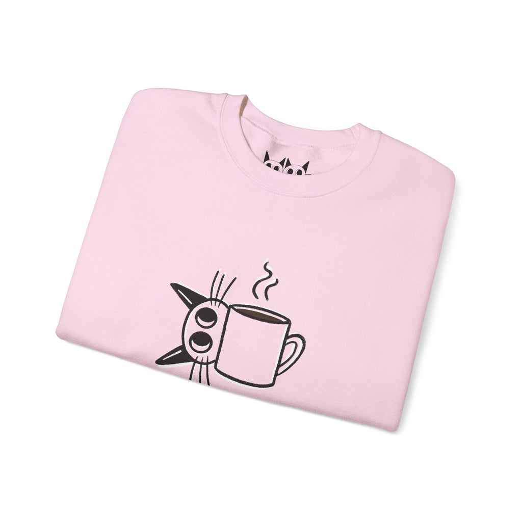 Powered by Caffeine and Purrs Sweatshirt