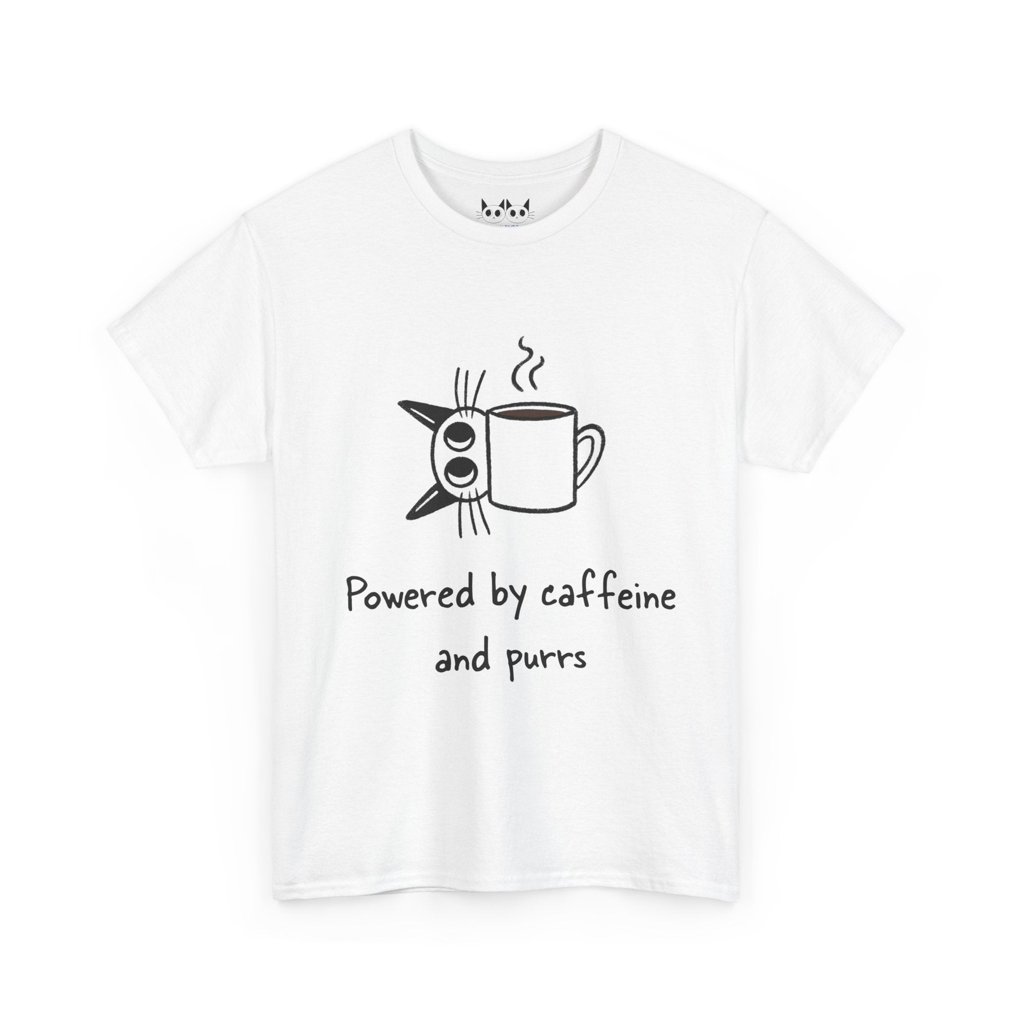 Powered by Caffeine and Purrs T-Shirt