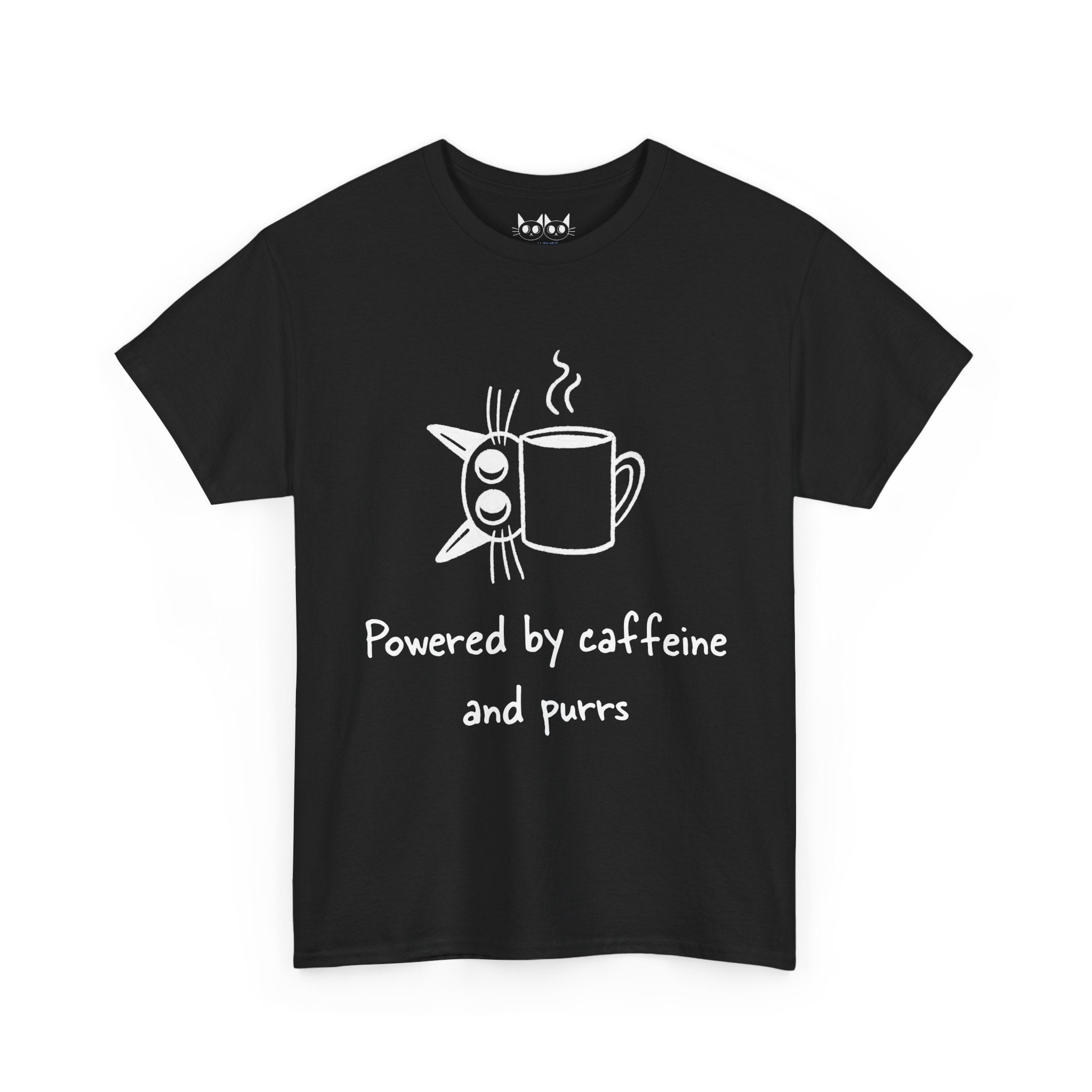 Powered by Caffeine and Purrs T-Shirt