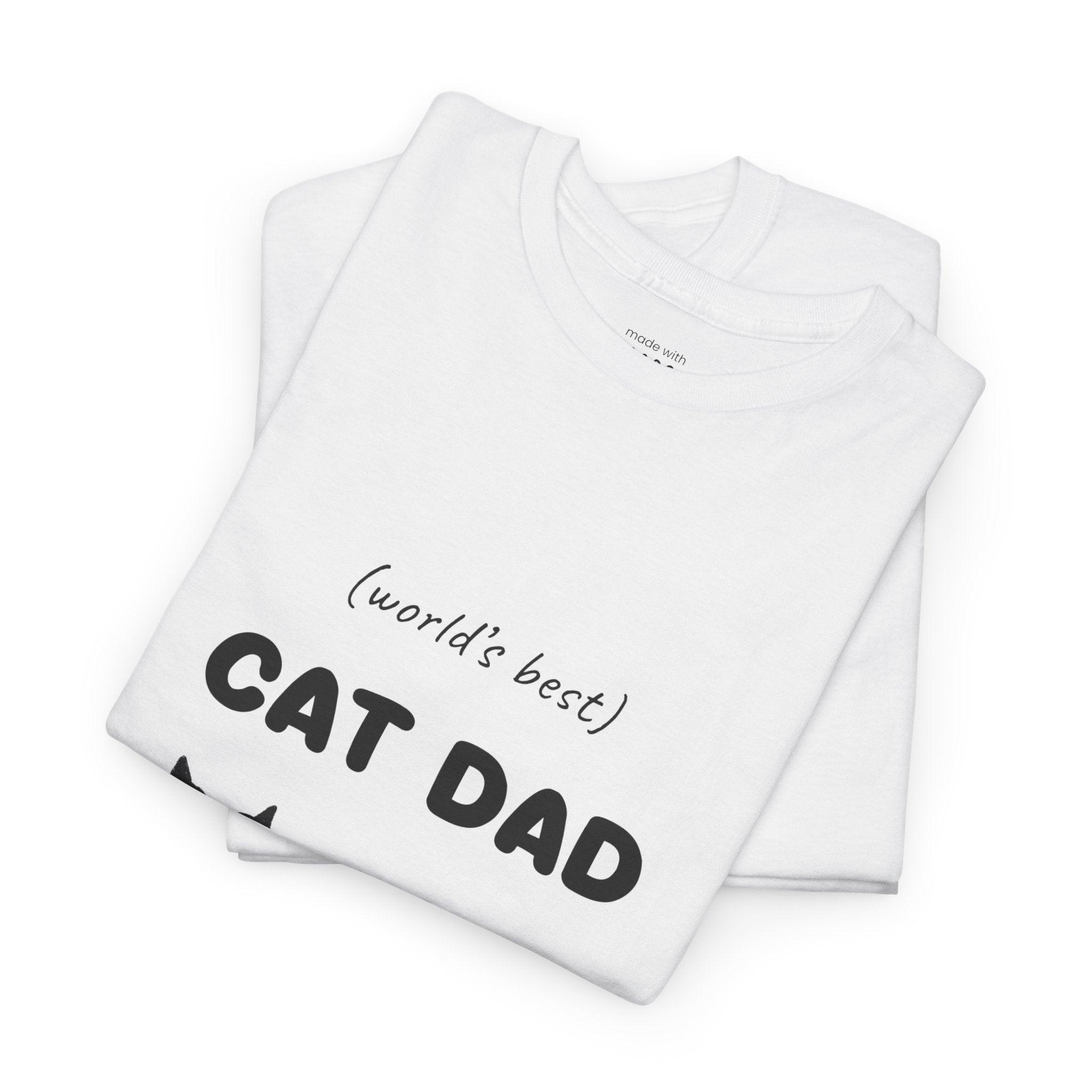 World's Best Cat Dad T-Shirt