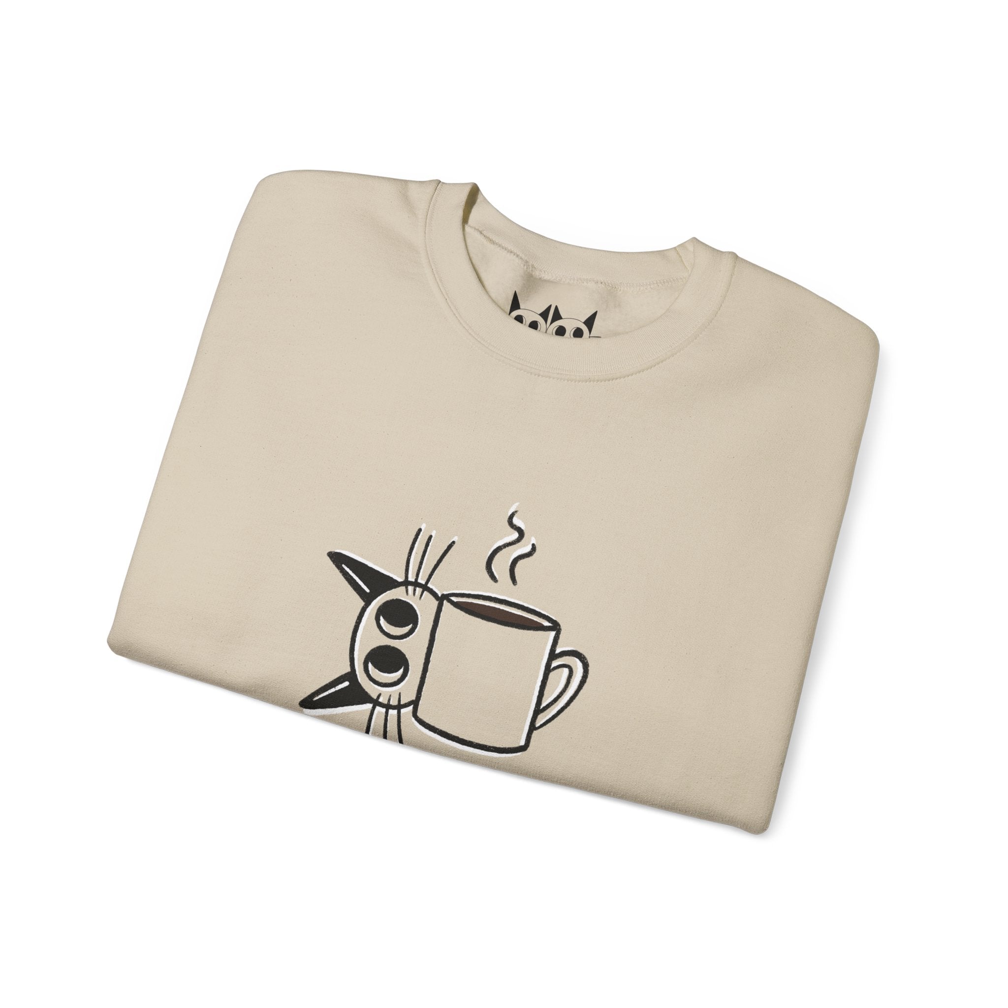 Powered by Caffeine and Purrs Sweatshirt