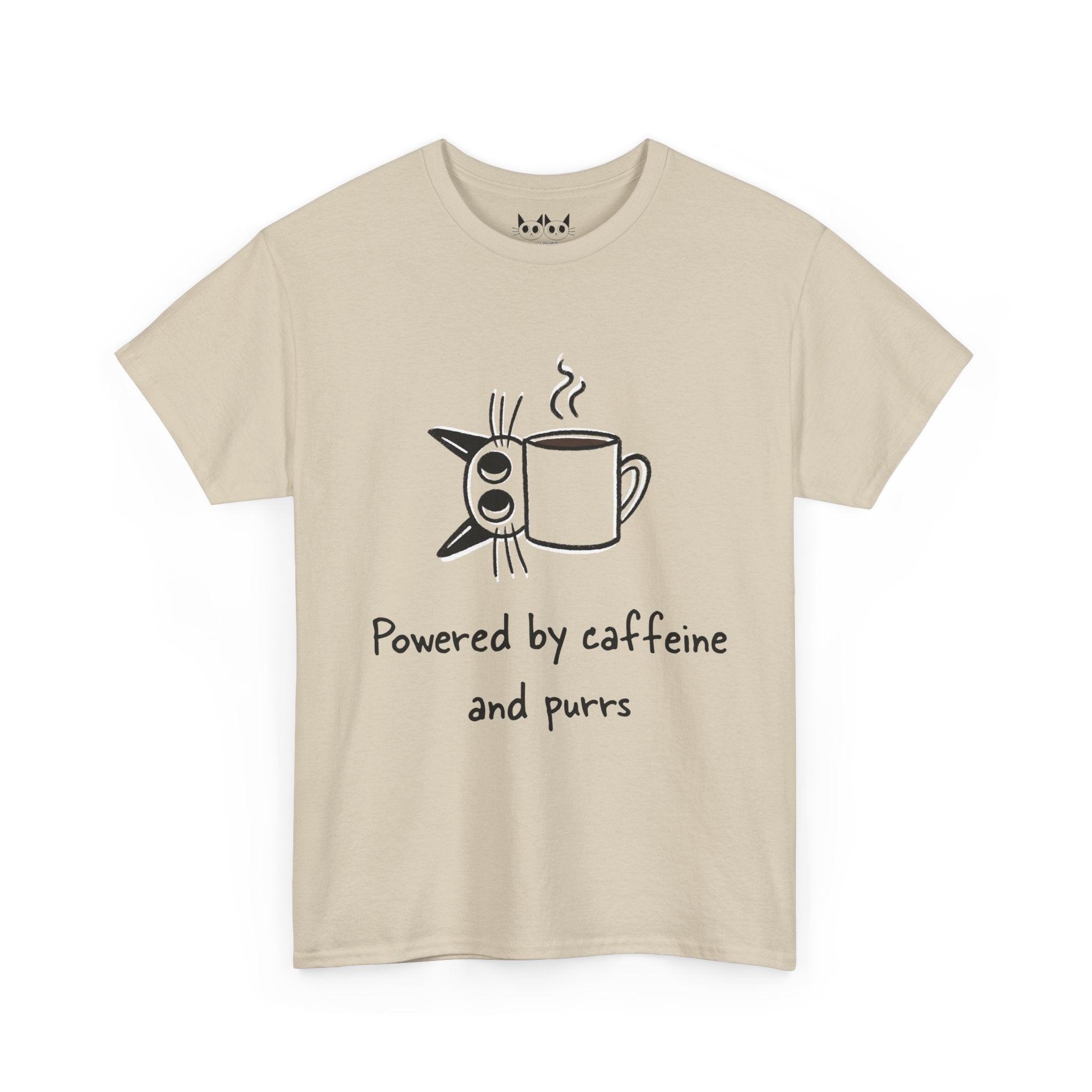 Powered by Caffeine and Purrs T-Shirt