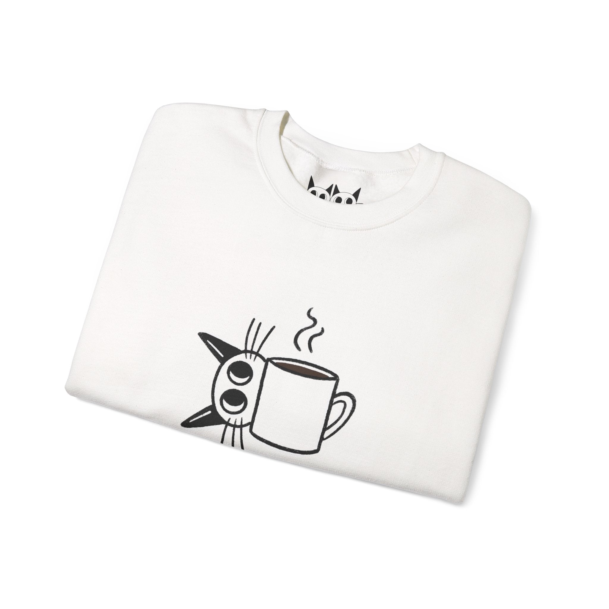 Powered by Caffeine and Purrs Sweatshirt