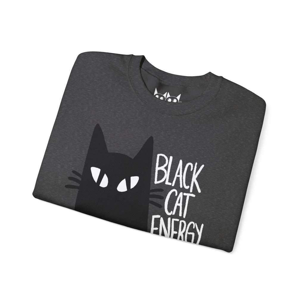 Black Cat Energy Sweatshirt