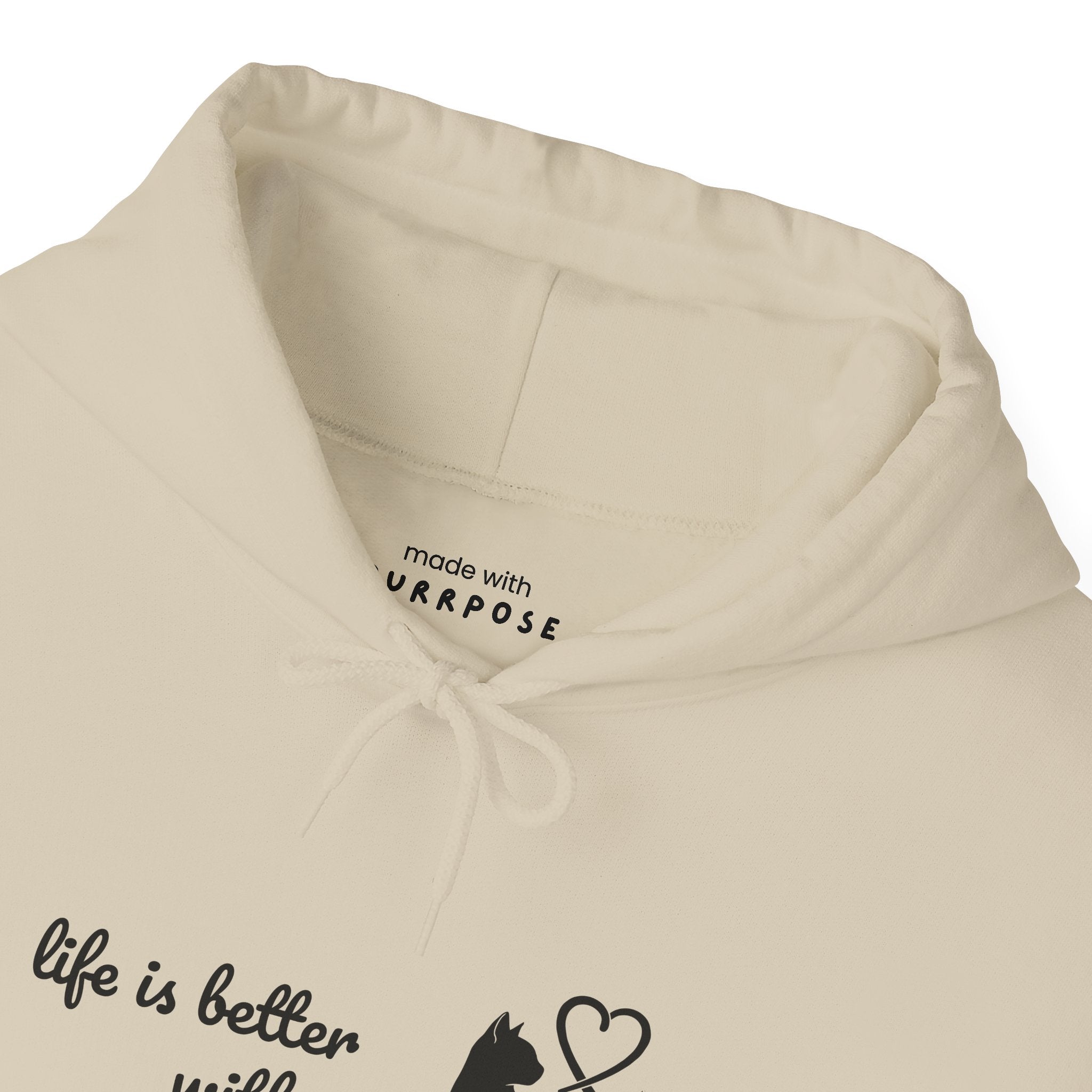 Life is Better With Cats Cats Hoodie