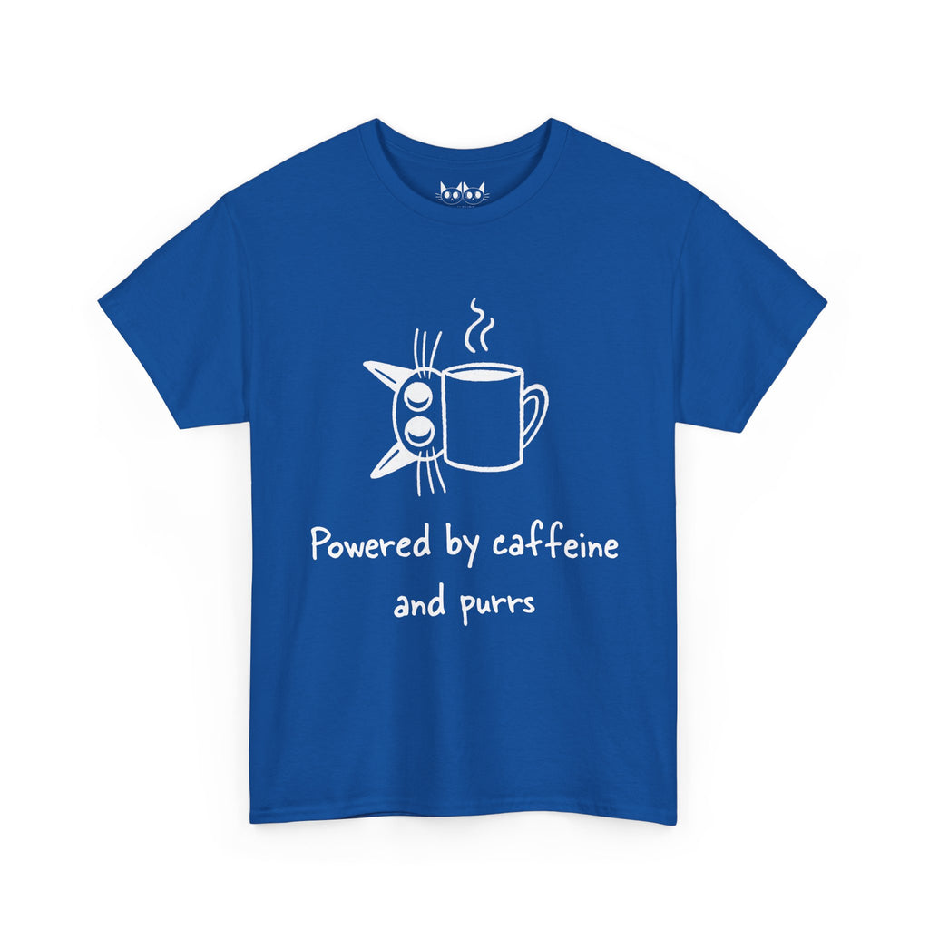 Powered by Caffeine and Purrs T-Shirt