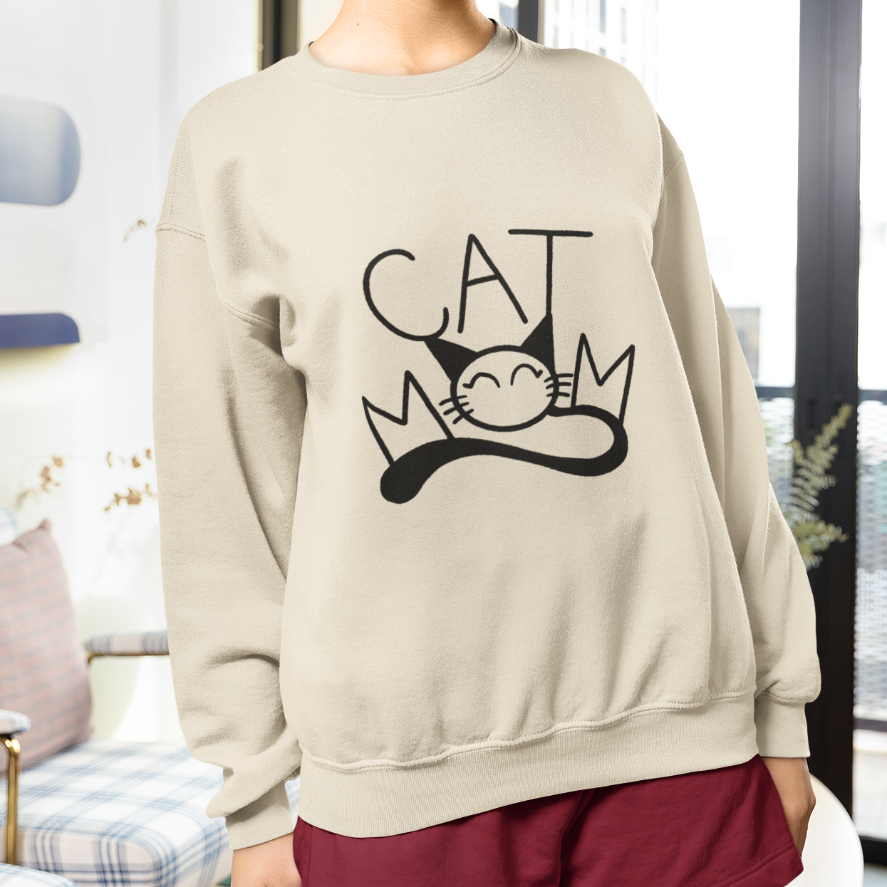 Cat Mom Sweatshirt
