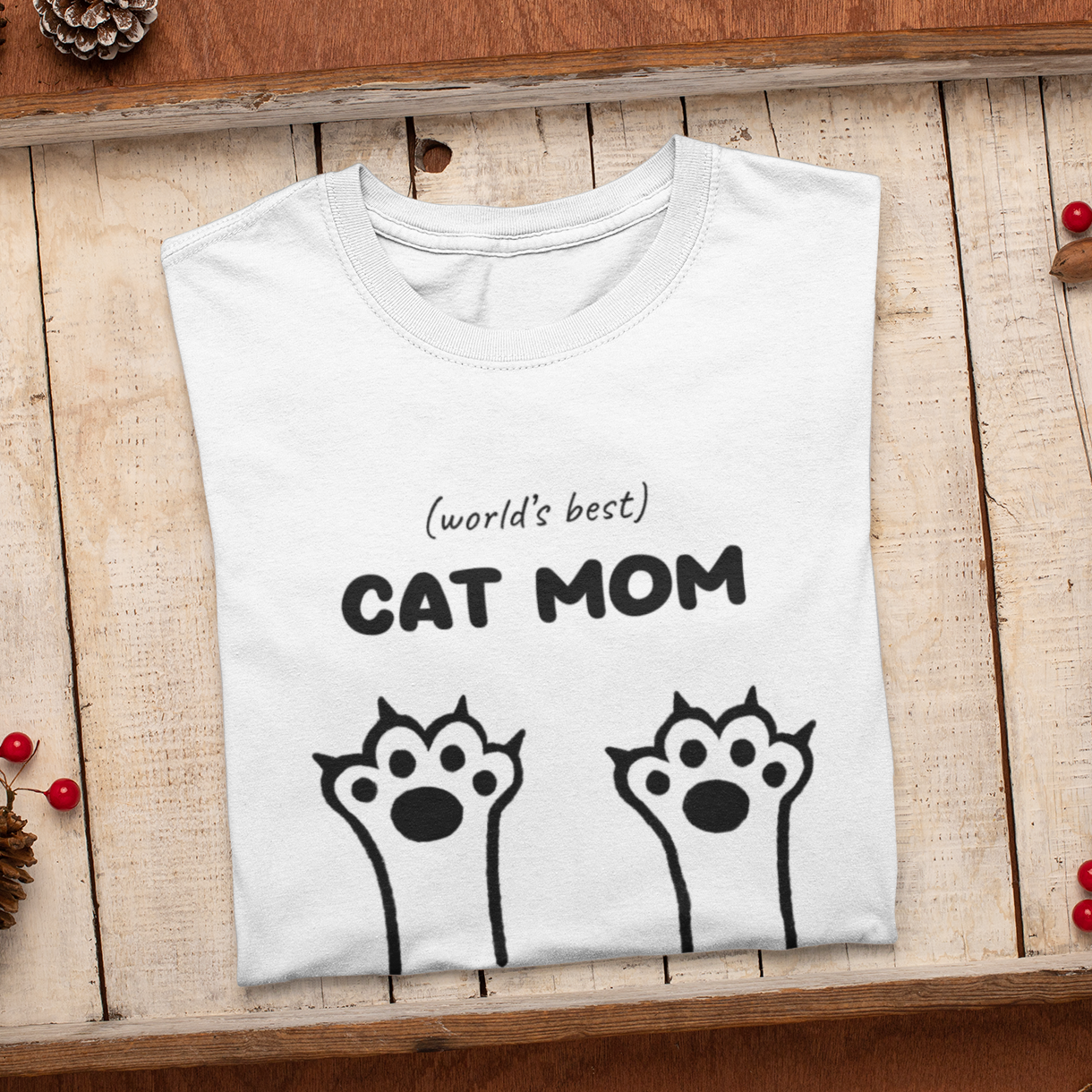 World's Best Cat Mom T-Shirt