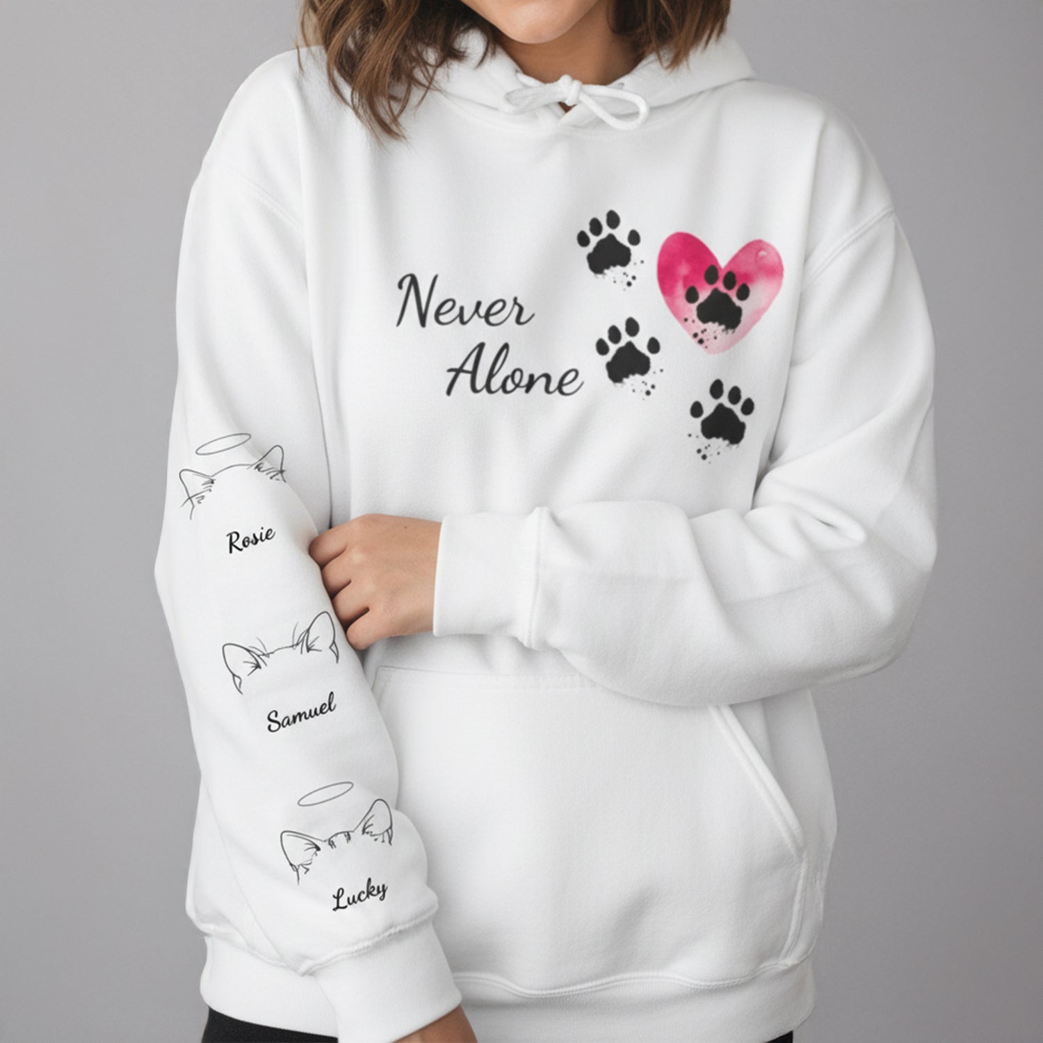 Never Alone Hoodie